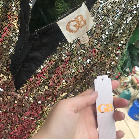 NEW Giani Bini Sequence Dress - Picture 2 of 3